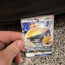 Pokémon Snorlax GX SM05 SM Promo Holo Basic HP190 Pokémon TCG on eBay