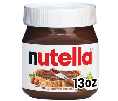 Nutella Hazelnut Spread with Cocoa Creamy Breakfast Favorite 13 oz Jar