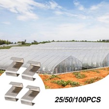 "Premium Quality Stainless Steel Greenhouse Clips Choose Your Pack Size"