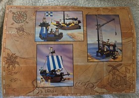 LEGO 6274 Vintage 1989 - Caribbean Clipper - 100% Complete with Instructions
