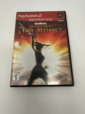 Baldur's Gate: Dark Alliance (PlayStation 2, 2005) No manual