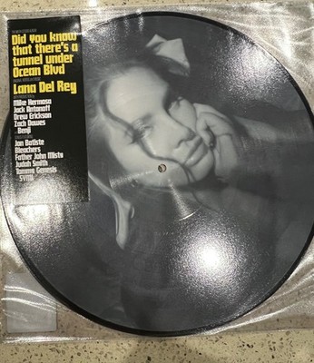 LANA DEL REY - Did You Know That There's A Tunnel Under Ocean Blvd . Pic Disc