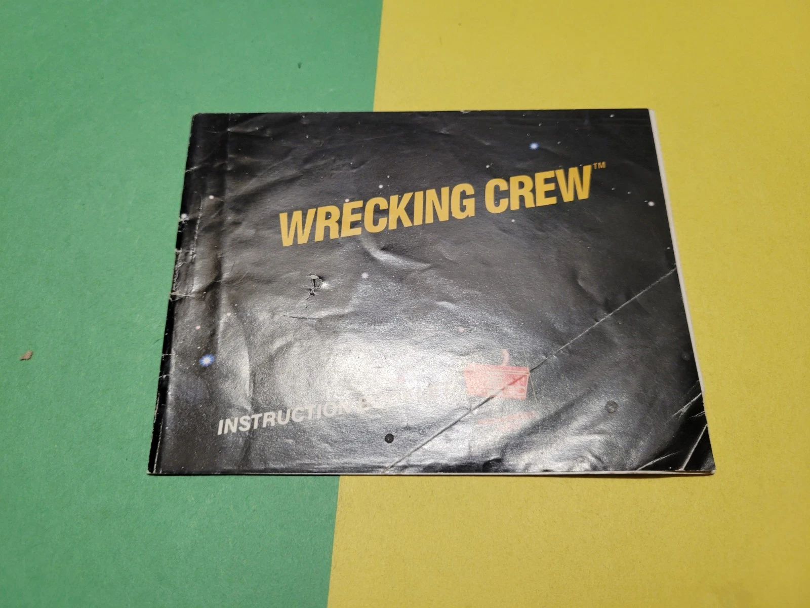 Wrecking Crew - Nintendo NES - Instruction Booklet Manual Only French/ English