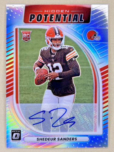2025 Donruss Optic Shedeur Sanders Base (RAW)
