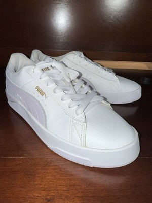 PUMA Women Jada Classic Laced Up Sneakers Shoes Casual White  Size 7.5