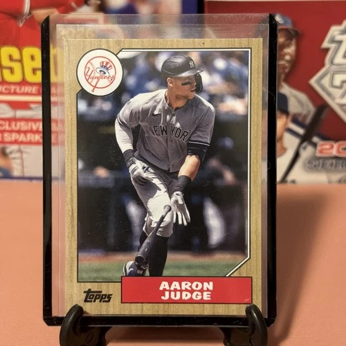 AARON JUDGE 2022 TOPPS ARCHIVES 1987 CARD NEW YORK YANKEES