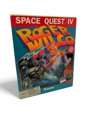 Space Quest IV Roger Wilco and the Time Rippers, 256 color 5.25" IBM/DOS VINTAGE