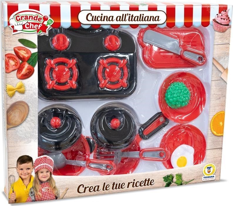 Teorema: Grande Chef - Set Pentoline Con Fornello - Window Box -