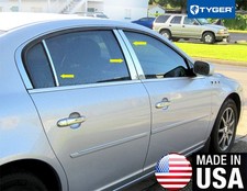 Tyger For 2006-2015 Buick Lucerne Stainless Steel Chrome Pillar Post Trim 6pc Tyger For 2006-2015 Buick Lucerne Stainless Steel Chrome Pillar Post Trim 6pc