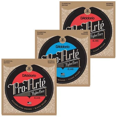 D'ADDARIO D´Addario EJ45 EJ46 EJ49 Nylonsaiten für Konzertgitarre Gitarrensaiten