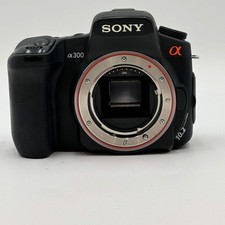 Sony Alpha A300 10.2MP Digital SLR DSLR Camera
