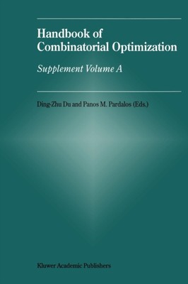 Du - Handbook of Combinatorial Optimization  Supplement Volume a - New - X555z