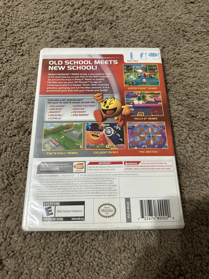 Namco Museum Remix (Nintendo Wii, 2007) Foto 2 de 4