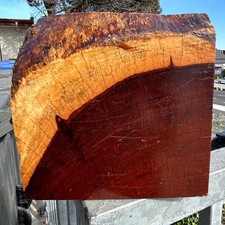 Amboyna Burl Wood Pen Blanks Knife Scales Turning Block 5 3/4" x 5 3/8" x 2 1/8"
