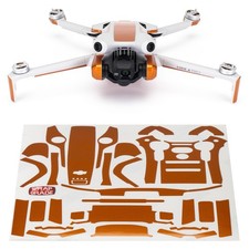 Wrapgrade Skin Stickers Compatible Dji Mini 4 Pro Accent Color Butterfly Copper