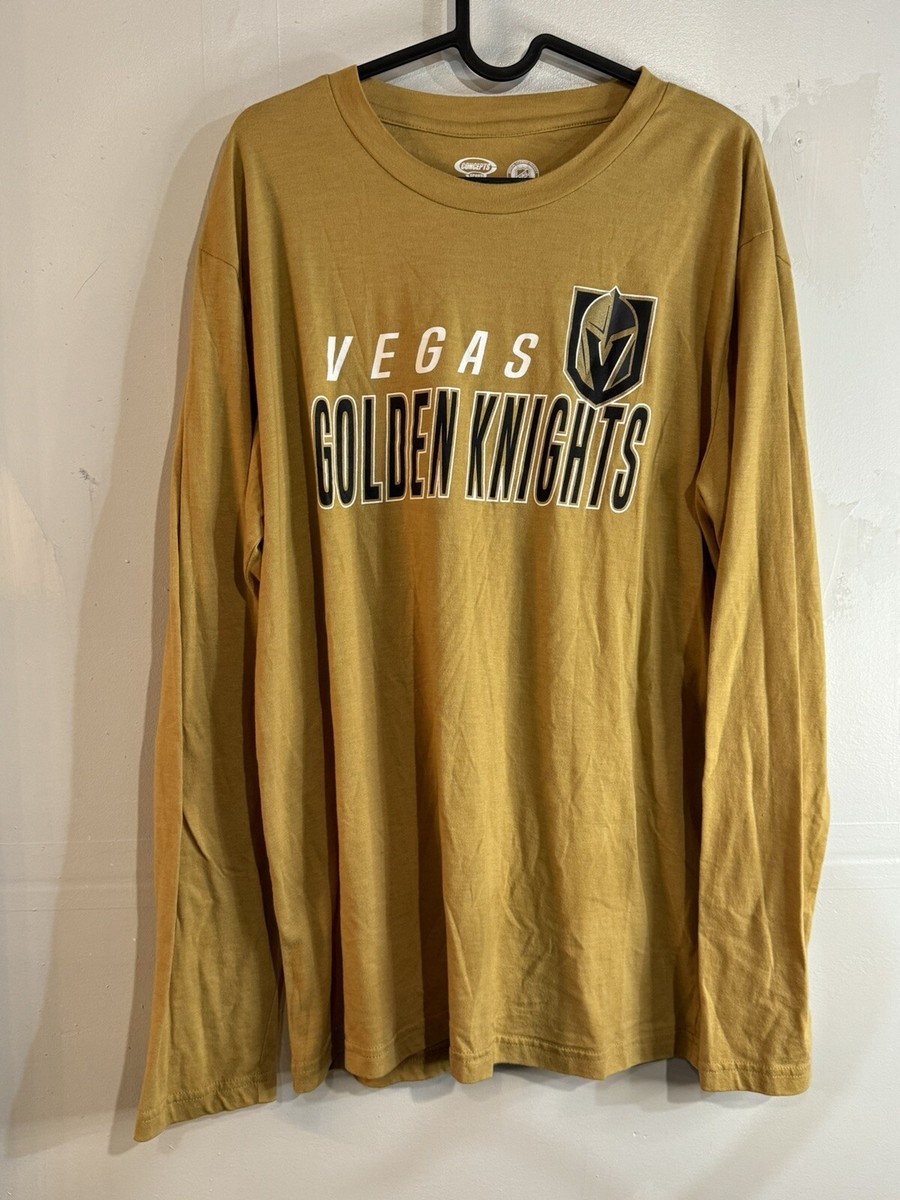 Vegas Golden Knights Concepts Sport Meter Long Sleeve T-Shirt Size