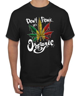 Don't Panic It's Organic Men T-Shirt