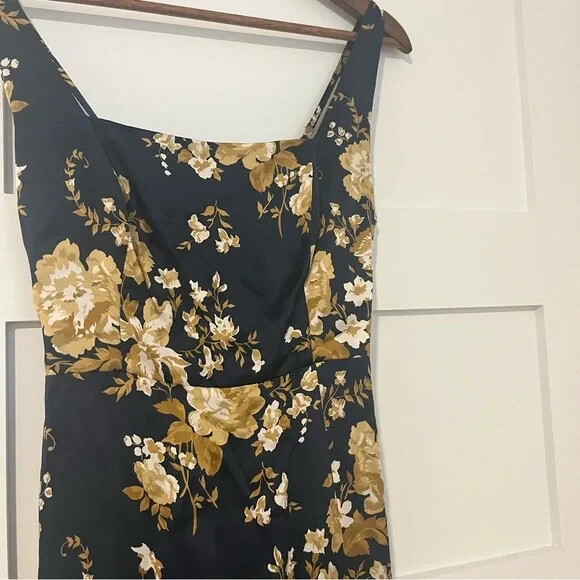 solay silk dress reformation Reformation Petites Solay Silk Dress Mineral 00P