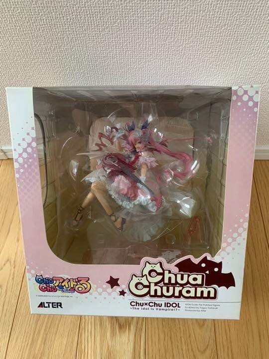 Chu x Chu Idol Chua Churam Figure PVC Painted Alter Japan Import