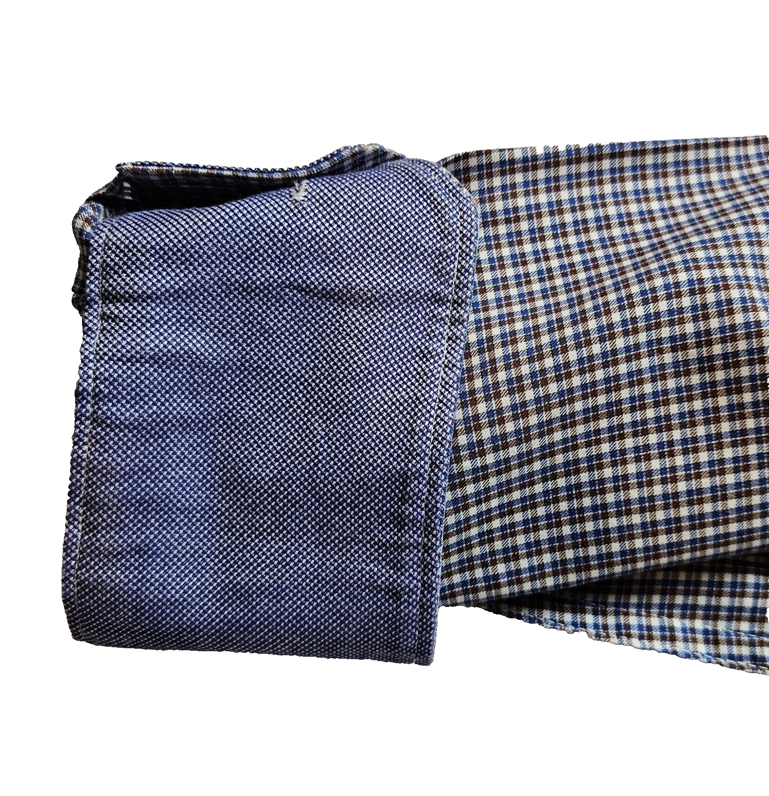 Bugatchi Mens Collared Button Down Plaid Shirt Si… - image 3