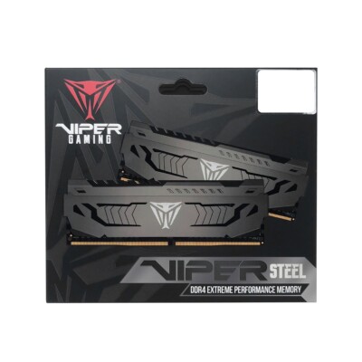 Patriot Viper Steel 32GB (2x16GB) DDR4 3200 3600 288-Pin UDIMM XMP