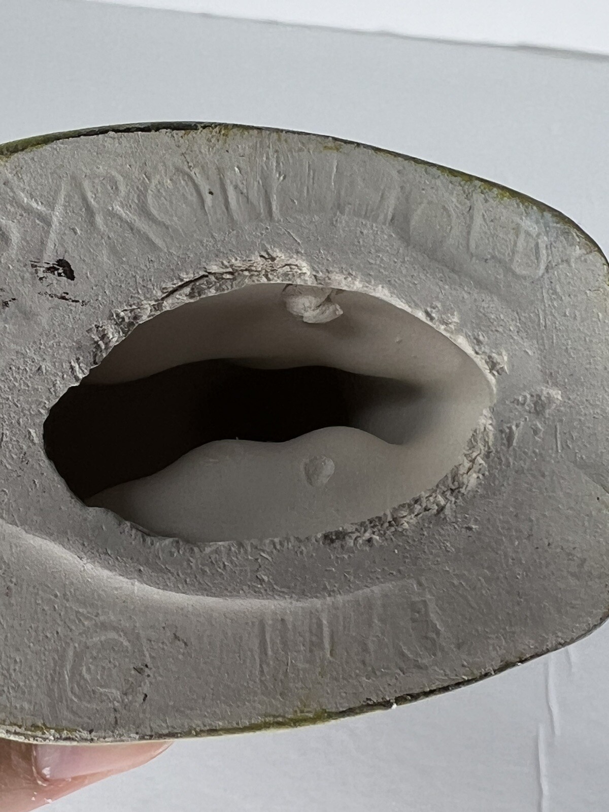 Vintage Hand Painted Byron Molds 1973 Ceramic Sheep In The Pasture Figurine