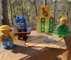 Lego Duplo #3278 Bob The Builder Set Wallpaper Wendy 2002 VINTAGE Used +BONUS