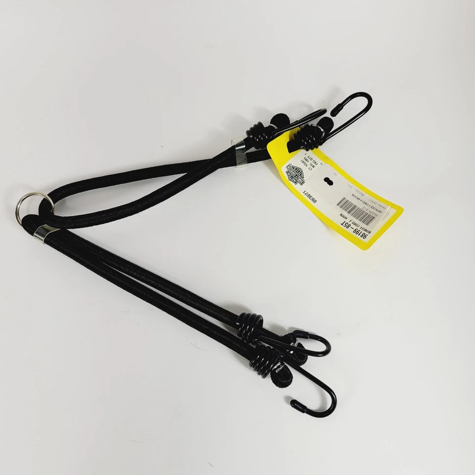 Harley-Davidson 4 ganchos 24" Bungie Cord paquete de 2 98199-85T Foto 3 de 4