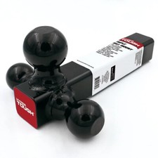 Hyper Tough Automotive Vehicle Hitch Triple Ball Mount Black New Hyper Tough Automotive Vehicle Hitch Triple Ball Mount Black New