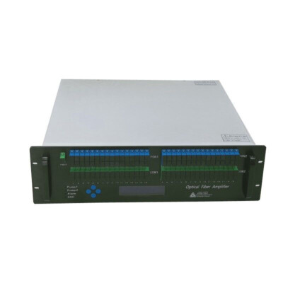 64 Ports 19dB Optical Fiber Amplifier 1550nm EDFA for Analog CATV Transmission