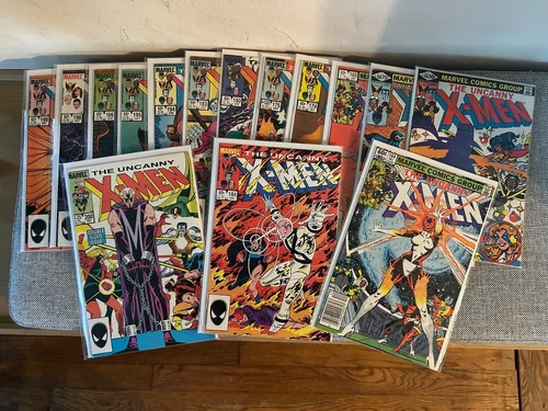 Uncanny X-Men 148-200 Lot 15 Issues, Incl. 150/164/165/175/183/184/199 Claremont