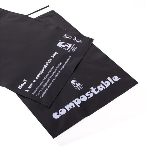 100% Eco-Friendly Black Biodegradable Mailing Bags Compostable Self-Seal Envelop - Picture 20 of 24