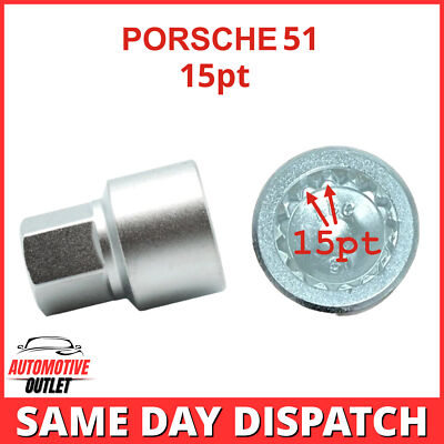SECURITY MASTER 51 LWNK 15 SPLINE SCHLÜSSEL FÜR PORSCHE, UK 24 VERFOLGT