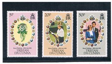 TRISTAN DA CUNHA 1981 Royal Wedding CV $0.90