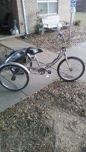 antique 3 wheel bicycle