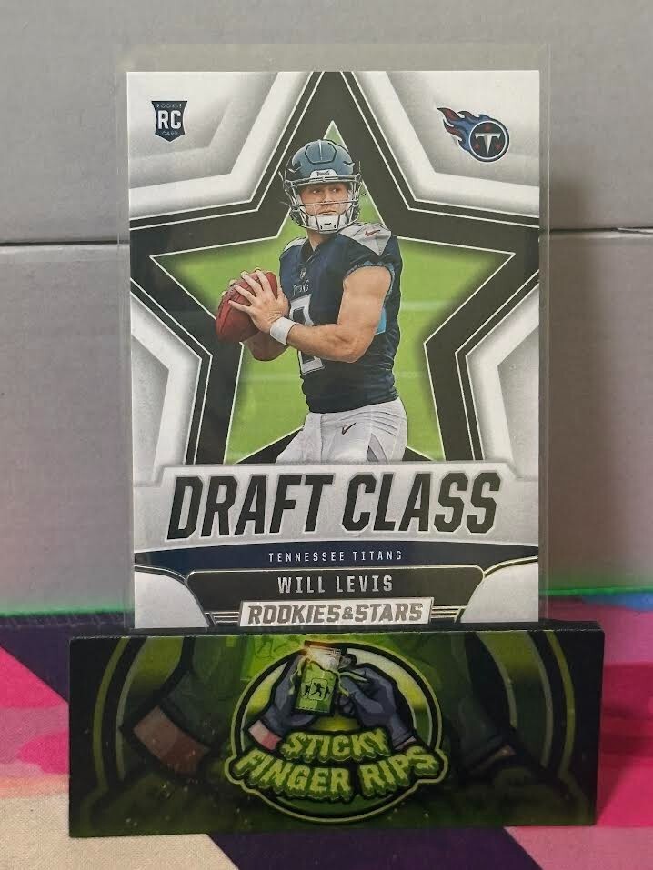 2023 Panini Rookies & Stars Will Levis Draft Class QB #DC-19 Tennessee Titans