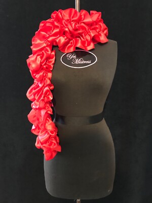 Sissy Satin Frilled Boa by the luxury brand Yes Mistress