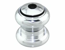 BICYCLE THREADLESS  ALLOY HEAD SET 1-1/8"x34x30mm IN CHROME.