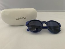 Calvin Klein Sunglasses CK3166S 243 Blue Frames  Lens. Comes with Case.