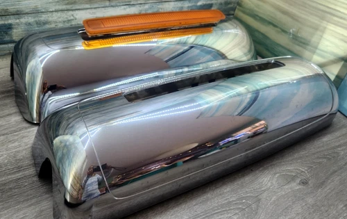OEM Mirror COVER CHROME International Prostar Lonestar 2002-2018 LEFT & RIGHT