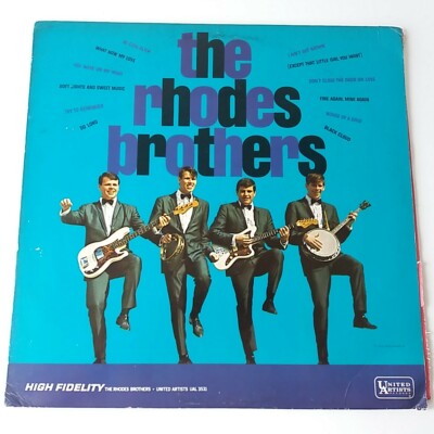 The Rhodes Brothers - Self Titled - Vinyl LP US 1st Press Mono 1966 EX/NM