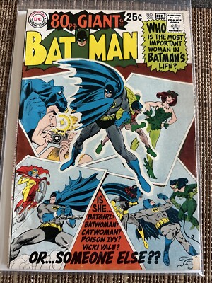 Batman #208 (DC Comics January-February 1969)