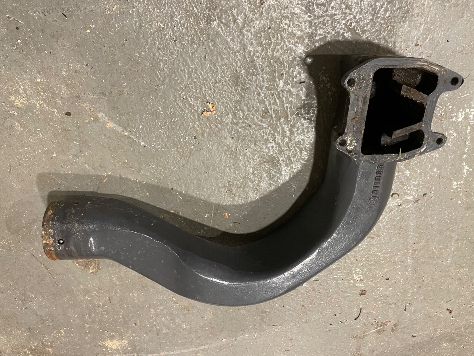 OMC Cobra 3.0 Exhaust Pipe 911866 With Bellow and 2 Clamps for sale ...