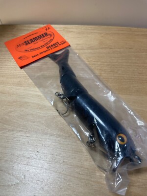 MS Slammer XX Md 9inch #10 swimbait Topwater wakebait wood rare fishing lure