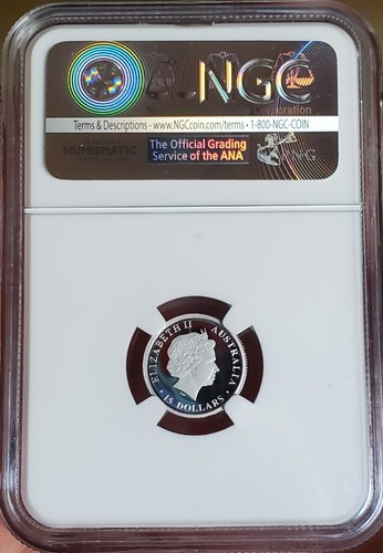 2012-P 1/10 Oz PLATINUM $15 Australian DREAMING KOAKABURRA PF69 Ultra Cameo Coin - Picture 9 of 9