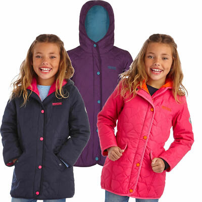 Regatta Tickitiboo Girls Quilted Jacket Lightweight
