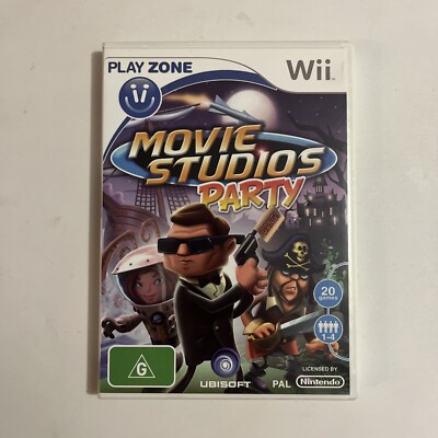 Movie Studios Party  (Nintendo Wii) Complete With Manual