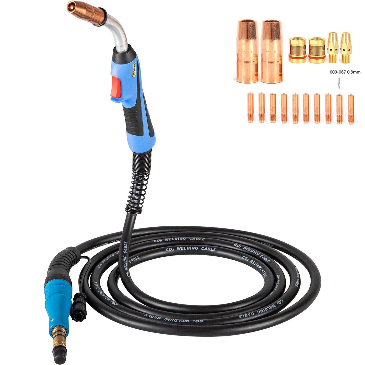 Masterweld Miller 169599 Mig Welding Gun Torch Stinger 250A M-25