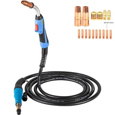 Masterweld Miller 250A 169597 Mig Welding Gun Torch Stinger M-25 20 ft M25 M-250