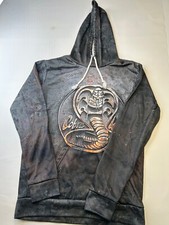 Cobra Kai 3D Print Hoodie Black Unisex Small Karate Kid Pullover